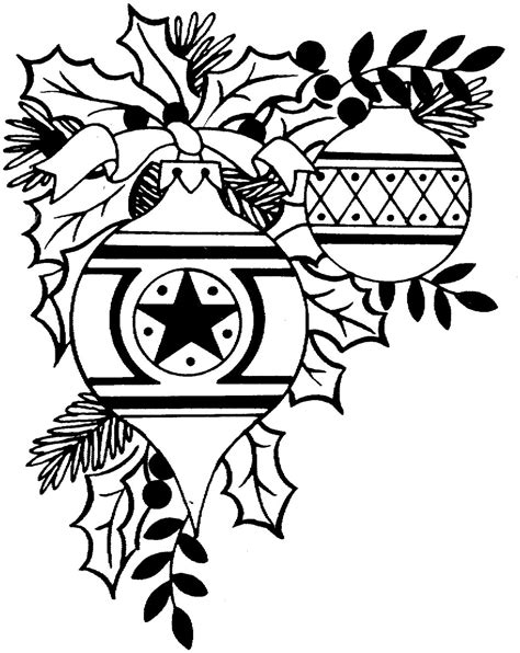 black and white christmas clipart free